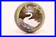 Grant-Randolph-Studios-Art-Glass-Paperweight-Signed-80-5421-Swan-Pictorial-Bird-01-ki