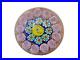 JAMES-HART-Miniature-Paperweight-Concentric-Millefiori-Aventurine-Signature-Cane-01-jy