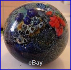 Josh Simpson Inhabited Planet Glass Sphere Water World 3 3d Multi Layers Colors