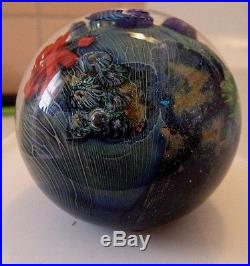 Josh Simpson Inhabited Planet Glass Sphere Water World 3 3d Multi Layers Colors