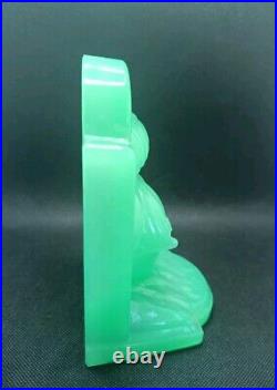 Jadeite Jade Depression Glass Vintage Ship Cameo Extremely Rare