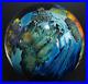 Josh-Simpson-Signed-Inhabited-Art-Glass-MegaPlanet-3-inch-Earth-Paperweight-2000-01-nmod