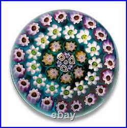 Julie Scrutton Lewis millefiori artglass paperweight Limited Edition (On Sale)