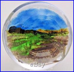 LARGE Very Cool JIM D'ONOFRIO English POINTER Hunting DOG Art Glass PAPERWEIGHT