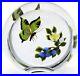 LARGE-Victor-TRABUCCO-Swallowtail-BUTTERFLY-Blue-Berries-Art-Glass-PAPERWEIGHT-01-hcm