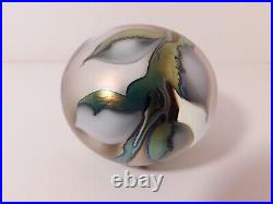 LOTTON STUDIOS a Dazzling Vintage Signed Lagastee 2017 Art Glass Paperweight