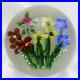LOVELY-Debbie-TARSITANO-Colorful-Floral-Bouquet-Art-Glass-Paperweight-01-wo