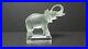 Lalique-Clear-Frosted-Crystal-Trunk-Up-ELEPHANT-Paperweight-Figurine-11801-01-renn