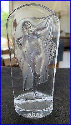 Lalique Society Of America 1990 Hestia Paperweight Statuette Gorgeous with BOX