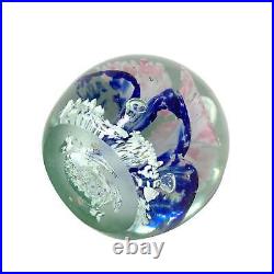 Large 5 Art Glass Paperweight