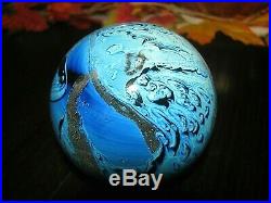 Large JOSH SIMPSON NEW MEXICO POSSIBLY INHABITED PLANET PAPERWEIGHT Blues, 3