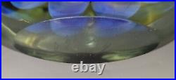 Large Signed Robert Eickholt Art Glass Dichroic Sand Dollar Paperweight 1336