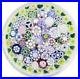 Lg-SPECTACULAR-Jim-BROWN-Multicolored-COMPLEX-Millefiori-Art-Glass-PAPERWEIGHT-01-yl