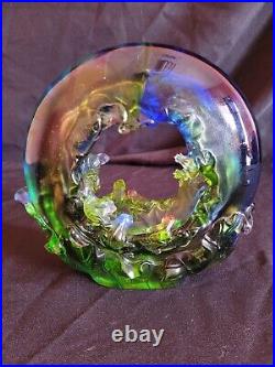 Liuligongfang LLGF Frog Art Glass