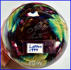Lotton Art Glass Studios Large Paperweight