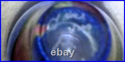 Lotton Art Glass Vase / Paperweight Signed Jerry Heer 2009