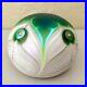 Lundberg-Studios-Art-Glass-Paperweight-1976-Stylized-Peacock-Pulled-Feathers-804-01-ogq