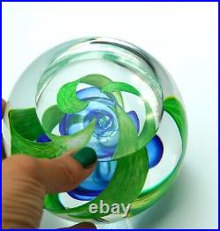 Massive Caithness Glass Paperweight 4 Limited Edition