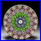 Mike-Hunter-2019-close-concentric-millefiori-and-daisy-cane-glass-paperweight-01-gmq