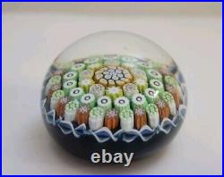 Millefiori Perthshire Mini Paperweight Scotland 1.75 Inches PP 123