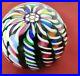 Milleflori-Twisted-Canes-1999-Selkirk-glass-paperweight-Scotland-Signed-12-100-01-lavj