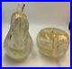 Murano-Alfredo-Barbini-Glass-Apple-Pear-Paperweights-Bookends-Gold-Fleck-01-khxj