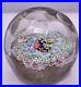Murano-Art-Glass-FACETED-Paperweight-Concentric-Millefiori-BEAUTIFUL-01-pvcq