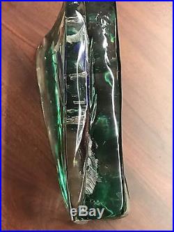 Murano Art Glass Fish Aquarium Paperweight Sculpture