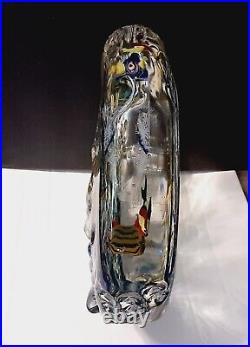 Murano Glass Aquarium Vintage 11×9.5×2 16 LB Possible Livio Seguso