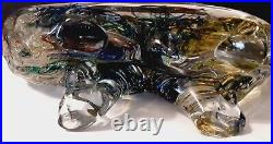 Murano Glass Aquarium Vintage 11×9.5×2 16 LB Possible Livio Seguso