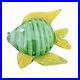 Murano-Style-Glass-Fish-Green-Yellow-8-Inches-Paperweight-Decorative-01-mme