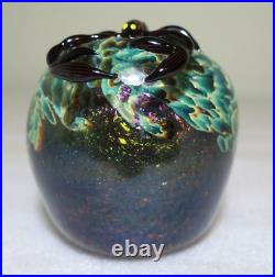 Opal Art Glass Paperweight Sphere Scorpion Johnny Camp 2006 Forbidden Fruit