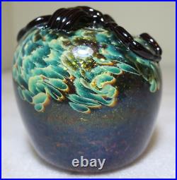 Opal Art Glass Paperweight Sphere Scorpion Johnny Camp 2006 Forbidden Fruit