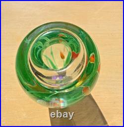 Orient & Flume Art Glass Butterfly Vase-Scott Beyers, Paperweight