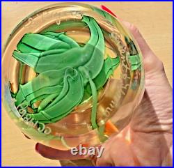 Orient & Flume Art Glass Butterfly Vase-Scott Beyers, Paperweight