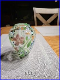 Orient & Flume Contemporary Art Glass Paperweight Vase