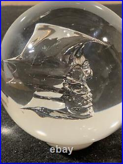 Original Mark Matthews Signed Large Art Glass Marble- 2012- 2.90