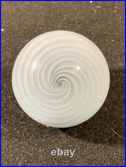 Original Mark Matthews Signed Large Art Glass Marble- 2022- 1.84