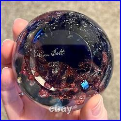 Orion's Belt Glass Eye Studio (GES) Celestial Series Paperweight with Box