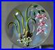 Paperweight-Chris-Buzzini-1992-Orchids-Growing-on-Tree-Branch-Paper-Weight-01-los