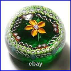 Perthshire 1983A Millefiori Flower Paperweight Ltd Ed Ann Coll