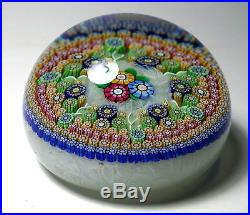 Perthshire 1999 PP206 LtdEd Magnum Millefiori Nosegay with Garland Paperweight