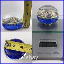 Perthshire PP106 1988 Large Complex Cane Closepack Millefiori Twist Paperweight