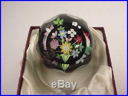 Perthshire Paperweight Bouquet Weight D-1990 78/350 New In Box Very Rare