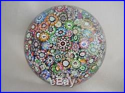 Perthshire Paperweight- Closepack Millefiori Canes- Numbered 16- Dated- #238