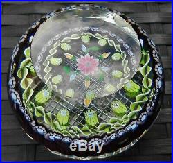 Perthshire Paperweights Millefiori Canes Floral Multi Faceted Paperweight P Cane