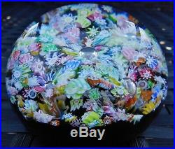 Perthshire Paperweights Millefiori Fountain Aladdins Cave Magnum Paperweight