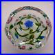 Peter-Holmes-1997-Selkirk-Faceted-Blue-Double-Clematis-Paperweight-Scotland-01-cgt