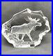 RARE-Artist-Signed-Mats-Jonasson-Etched-Crystal-FALL-Winter-VTG-COLLECTORS-Moose-01-che