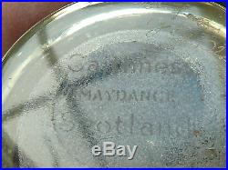 RARE Caithness MAYDANCE SILVER Paperweight HANDSIGNED by Colin Terris 1986 EC